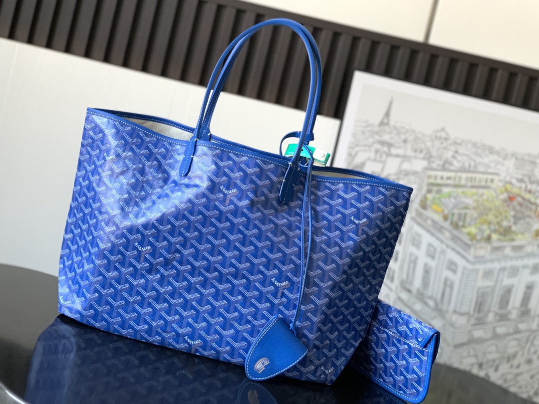 Saint Louis PM Tote Bag In Blue